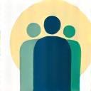 Icon of three people figures together